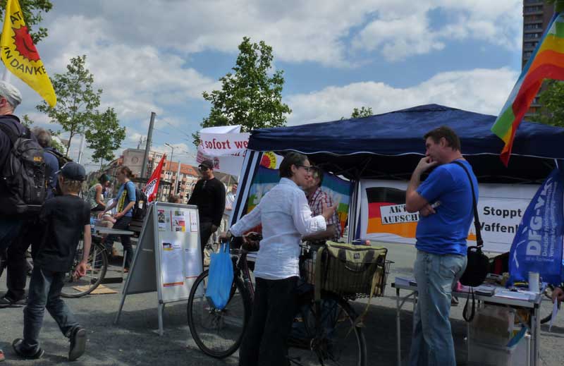 Unterschrifensammlung für Rüstungsexportverbot